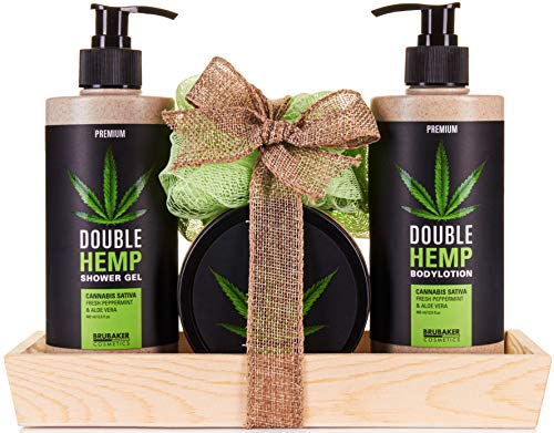 BRUBAKER Cosmetics Hanföl Dusch- und Pflege Set