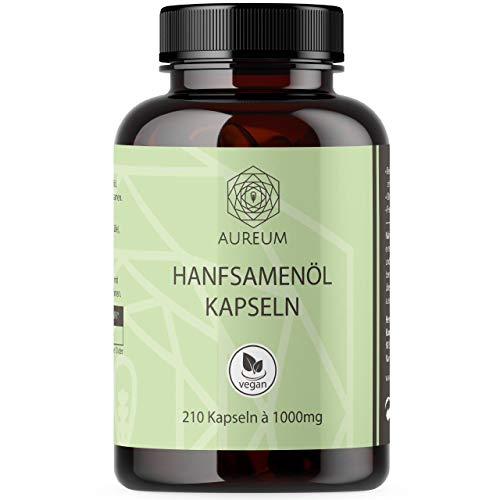 Hanföl in Softgel-Kapseln