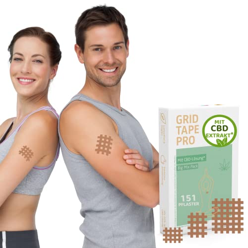 AKTIMED - Premium Gittertape mit hochwertigem CBD Extrakt