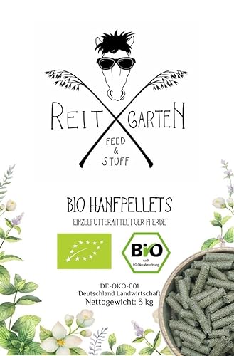 Reitgarten´s Bio Hanfpellets für Pferd