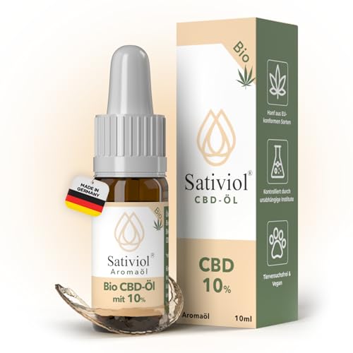 Sativiol® Pure CBD-Öl 10% (Laborgeprüft)
