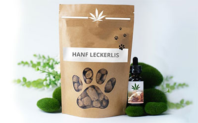 Hanf Leckerlis für Hunde