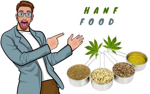 Kochen und backen mit Hanf